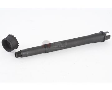 Z-Parts M4 Barrel Set (M4A1 Style, Steel, 10.5 inch) for Tokyo Marui M4 MWS GBBR Airsoft 1