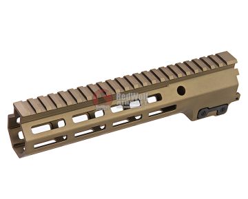 Z-Parts MK16 Rail (Aluminum, 9.3 inch with Barrel Nut) for Tokyo Marui MWS GBBR Airsoft - DDC 1