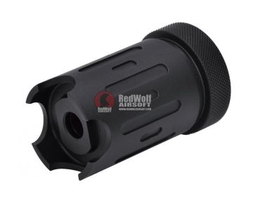 Silencer Co Blast Shield Tracer Ready with ACETECH Lighter S Tracer - 14mm CCW (by Dytac) 1