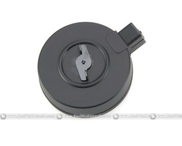 Tokyo Marui Scorpion Mod M Magazine (370 rounds AEG Drum Magazine, Compatible with VZ61) 3