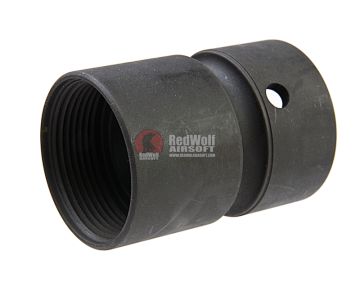 Z-Parts Barrel Nut (Steel) for Umarex / VFC HK416 GBBR Airsoft - Black 1