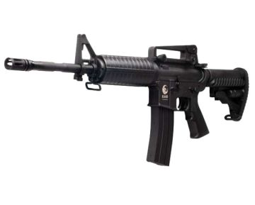APS M4A1 AEG Airsoft Rifle (Using Edge II Gearbox w/Micro FET) - Black (4.5mmbbs) 1