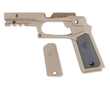 Recover Tactical 1911 Series CC3PTTB Tan Frame with Rail (w/ Tan & Black Panel) 0