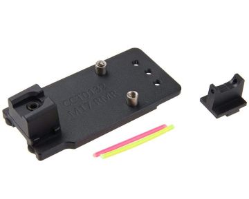 C&C Tac SIG Sauer M17 / M18 P320 GBB Airsoft LFCW Legion Front Co-Witness Style RMR Mount Base Plate 0