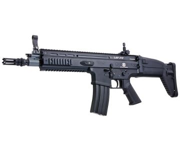 Cybergun FN SCAR-L Airsoft AEG Rifle - Black (Metal Version, CM063) - by CYMA 0