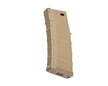 DMAG M4 Magazine (D-DAY)(30/130 rounds DMAG, Variable Capacity EMM AEG Magazine) - TAN 0