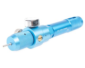 Begadi Airsoft CO2 Charger aus Aluminium mit Druckanzeige bis 1200 PSI 