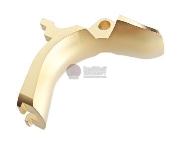 Airsoft Masterpiece Steel Grip Safety (Type 4 Design) for Tokyo Marui 1911 GBB - Gold 0