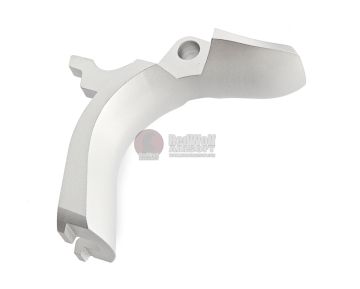Airsoft Masterpiece Steel Grip Safety (Type 4 Design) for Tokyo Marui 1911 GBB - Matt Silver 0