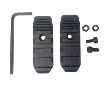 Recover Tactical 20/20 Stabilizers Picatinny Side Rails (Include Left & Right) - Black 0