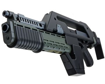 Snow Wolf M41A Pulse Airsoft AEG Rifle (Alien Gun) - Black (SW-11 BK) 0