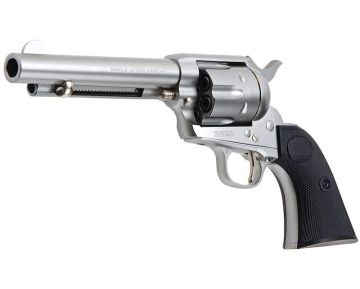 Tokyo Marui SAA.45 Artillery 5.5 inch Spring Revolver - Silver 0