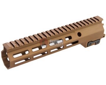 Angry Gun Aluminum MK16 M-Lok 9.3 inch Rail Airsoft Version for AEG/ GBB/ PTW (Sopmod Block III) - DDC