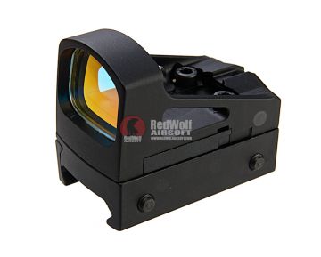 AIM RMS Reflex Mini Red Dot Sight With Vented Mount and Spacers - Black
