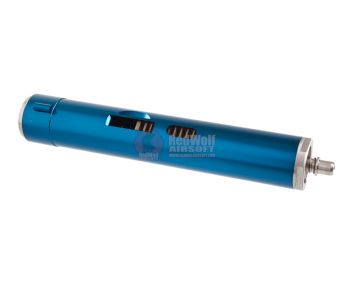 Alpha Parts M130 Cylinder Set for Systema Over 10.5 Inch Inner Barrel PTW M4 Series - Blue