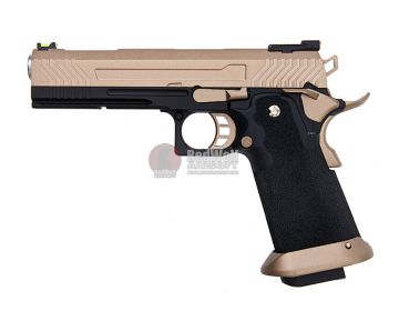 AW Custom HX11 Series Full Metal Gas Blowback Pistol - FDE
