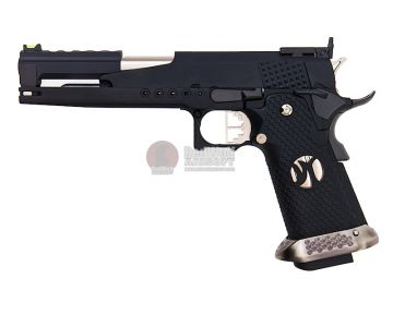 AW Custom HX22 Gold Standard IPSC Shooting GBB Airsoft Pistol - Black