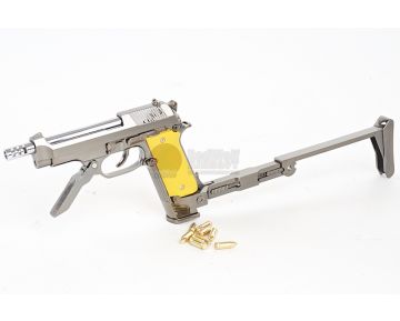 Blackcat Airsoft 1:2 Scale Mini Model Gun M93R (Shell Ejection)