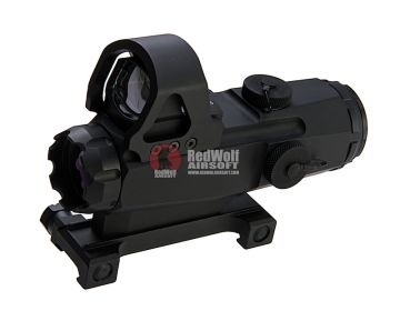 Blackcat Airsoft HAMR Magnifier with Integrated Red Dot Sight