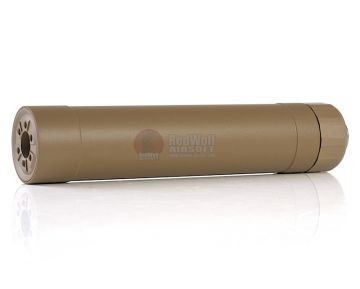 Crusader TR45S Silencer w/ 16mm (CW) & 14mm (CCW) Adapter - TAN (by VFC)