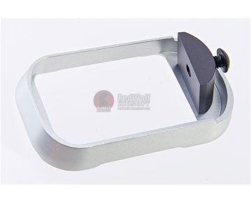 Dynamic Precision Tactical Magwell Type A For Tokyo Marui/ WE/ VFC G Series - Silver
