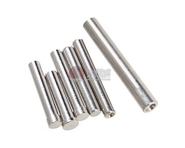 Dynamic Precision Stainless Steel Pin Set for Tokyo Marui G17/ G18C GBB - Silver 1