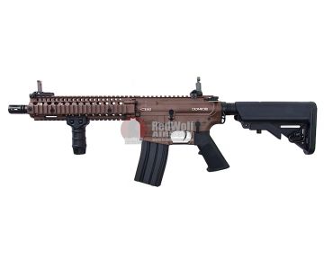 G&P Daniel Defense MK18 Mod I Airsoft AEG Rifle - Cerakote Chocolate Brown (CKE007CB)