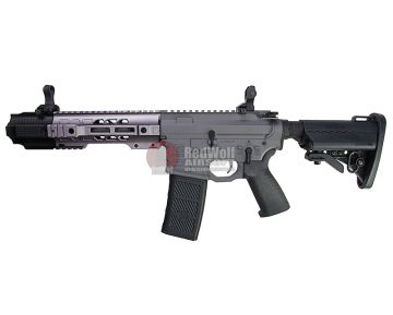 EMG Salient Arms Licensed GRY AR15 (M4) CQB AEG with Stubby Stock - Gray (by G&P)