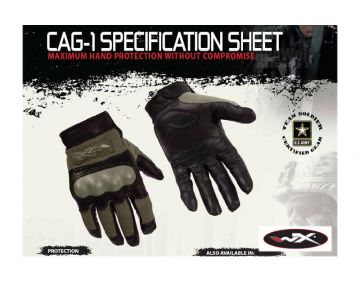 Wiley X CAG-1 Glove (Large / Foliage Green) 