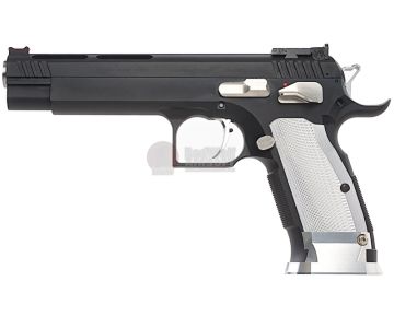 Gunsmith Bros GB01 TF Aluminum 5.5 inch GBB Airsoft Pistol - Black 1