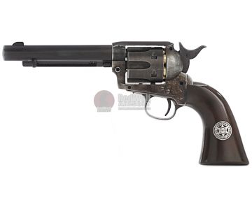 Umarex Revolver SAA .45 CO2 Metal (6mm, Antique Black) - Cowboy Police Version (by WinGun)