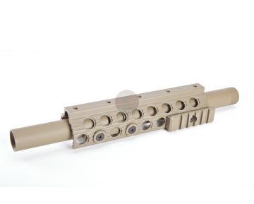 G&P Shotgun ForeArm Set B for G&P M870 Series (Half Rail) - Sand 
