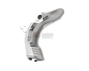 Gunsmith Bros SV Stype Steel Grip Safety for Tokyo Marui Hi Capa / 1911 Series - Silver