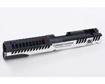Gunsmith Bros Limcat Custom Cuts STD Single Slide for Tokyo Marui Hi-Capa GBB Series - 2 Tone