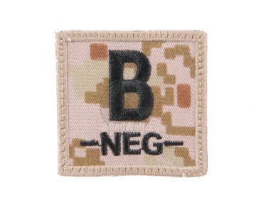 King Arms Cube Blood Type Patch - MD- B- 