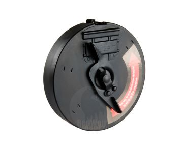 King Arms 450 Rounds Drum Magazine for King Arms Thompson Series (Black)