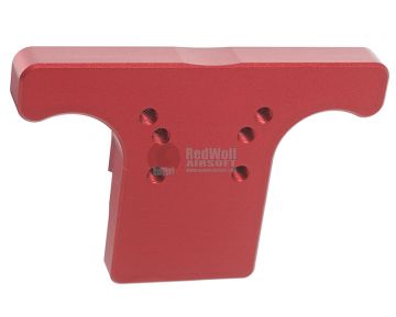 KJ Works Rear Sight Plate for CZ SP-01 Shadow - Red