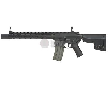 EMG Sharps Bros 'Warthog' Licensed Full Metal Advanced AEG Rifle - 15 inch Carbine Black (by ARES)