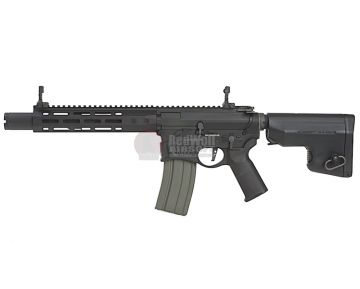 EMG Sharps Bros 'Warthog' Licensed Full Metal Advanced AEG Rifle - 10 inch SBR Black (by ARES)