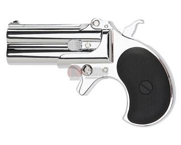 MAXTACT Derringer Full Metal 6mm GBB Pistol - Silver
