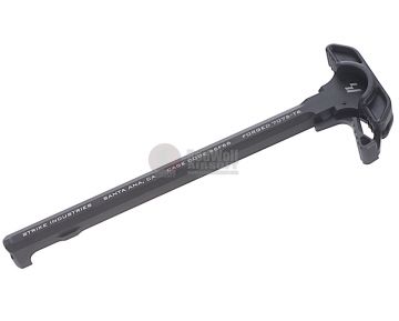 Strike Industries AR Charging Handle with Extended Latch Combo - Black