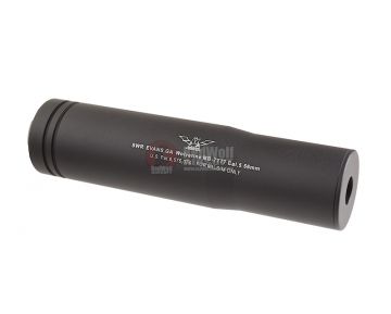Madbull SWR Suppressor 6inch WOLVERINE, 14mm CCW Thread With Capability For Pistol Or Rifle