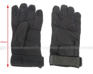 Milspex Full Finger SOS Gloves Black (L) 