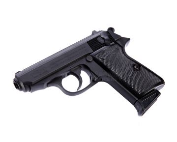Maruzen PPK/S Walther Green Gas Airsoft Pistol - Black