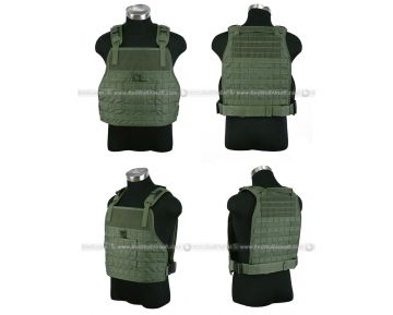PANTAC MOLLE Light-Vest (OD, M, Cordura) 