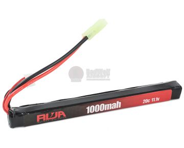 RWA 11.1v 1000mAh (20C) AK Stick Type Lipo Rechargeable Battery (Small Tamiya)