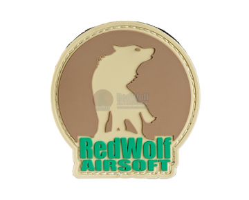 Redwolf Logo Hook and Loop PVC Patch (Multicam)