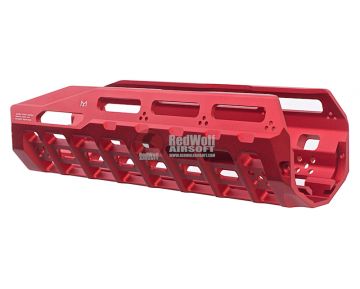 Strike Industries 6061 Aluminum Hayl Rail MLOK Handguard for Benelli M4 - Red