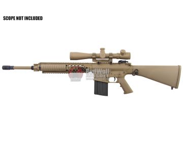 ARES SR25-M110 Airsoft AEG Sniper - Tan (Licensed by Knight's)