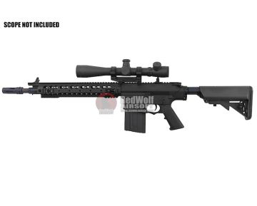 ARES SR25-M110K Airsoft AEG Sniper - Black (Licensed by Knight's)